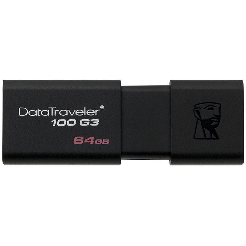 金士頓 DT100G3  64G u盤64g DT100 G3 USB3.0高速64g優盤